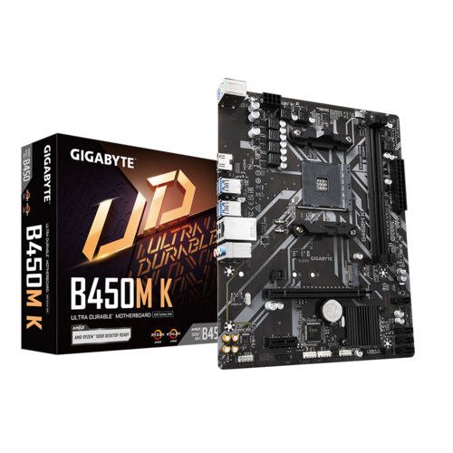 GIGABYTE B450M-K 2DDR4 M.2 MOTHERBOARD (HDMI)