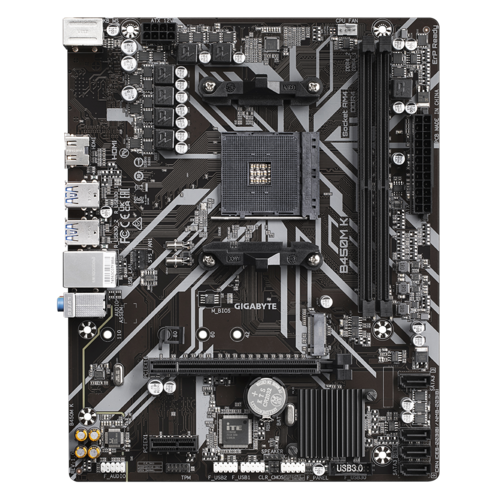 GIGABYTE B450M-K 2DDR4 M.2 MOTHERBOARD (HDMI)