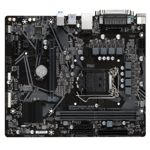 GIGABYTE H510M DS2 2DDR4 M.2 MOTHERBOARD (DB15) W/ SERIAL