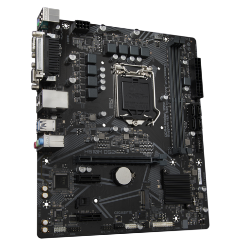 GIGABYTE H510M DS2 2DDR4 M.2 MOTHERBOARD (DB15) W/ SERIAL
