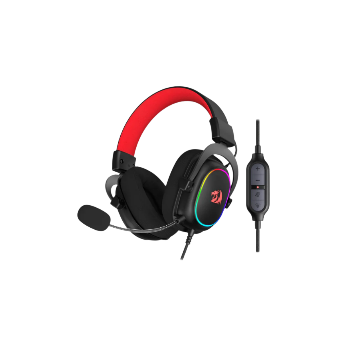 REDRAGON ZEUS-X RGB GAMING HEADSET (BLACK)