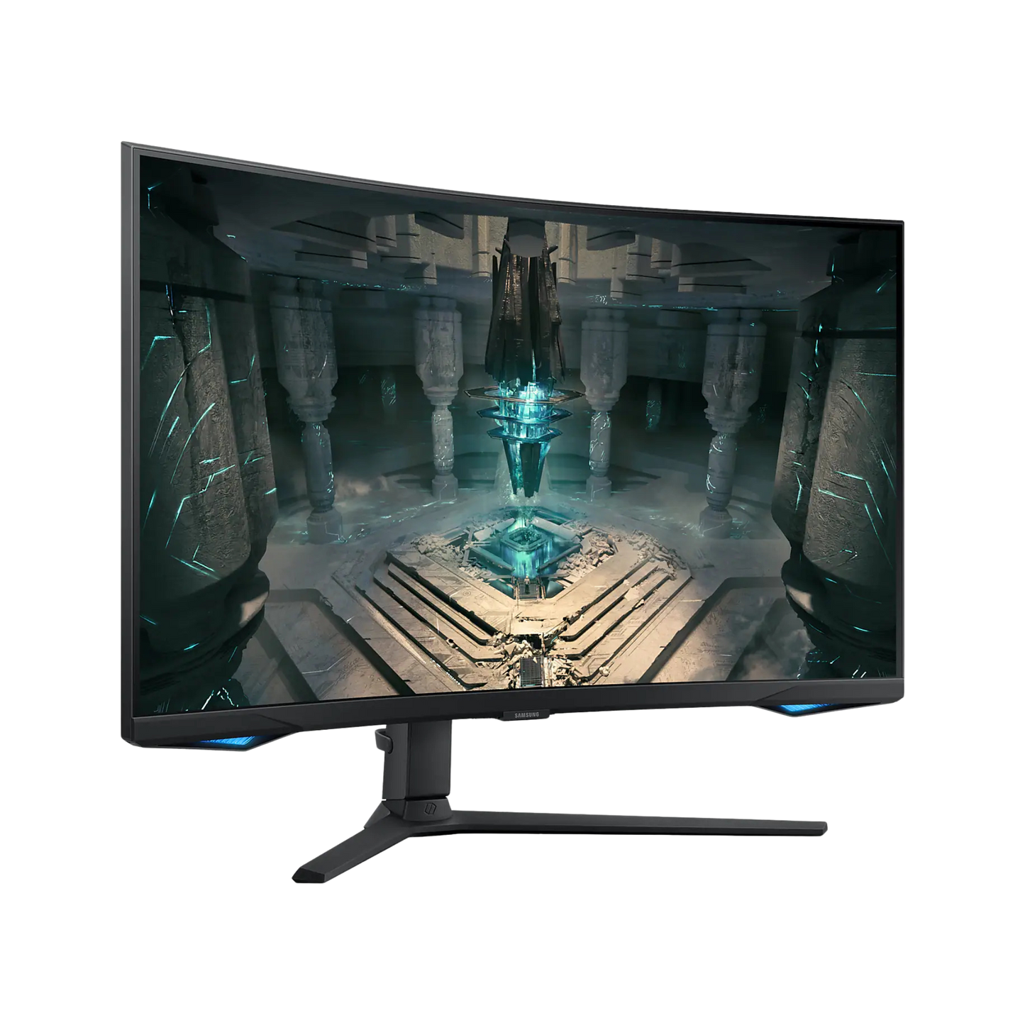 SAMSUNG ODYSSEY G6 LS32BG652EEXXP 32" QHD CURVE GAMING MONITOR 240HZ 1MS W/ SPKR WLMNT HAS (2XHDMI, DP)