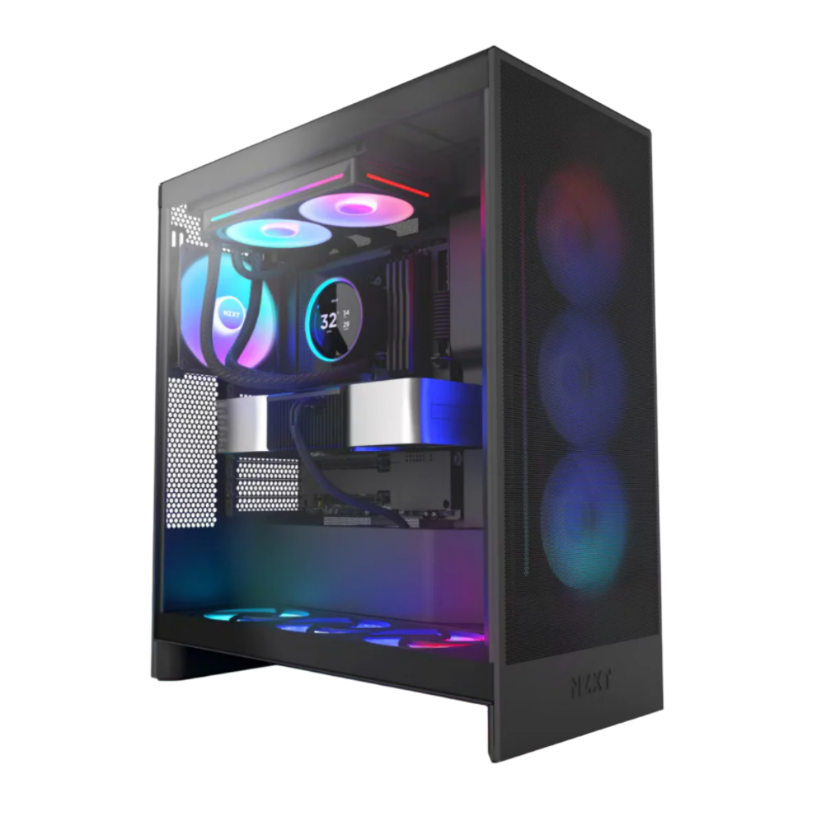 NZXT KRAKEN ELITE 240 RGB AIO LIQUID COOLER W/ LCD DISPLAY, RGB FANS