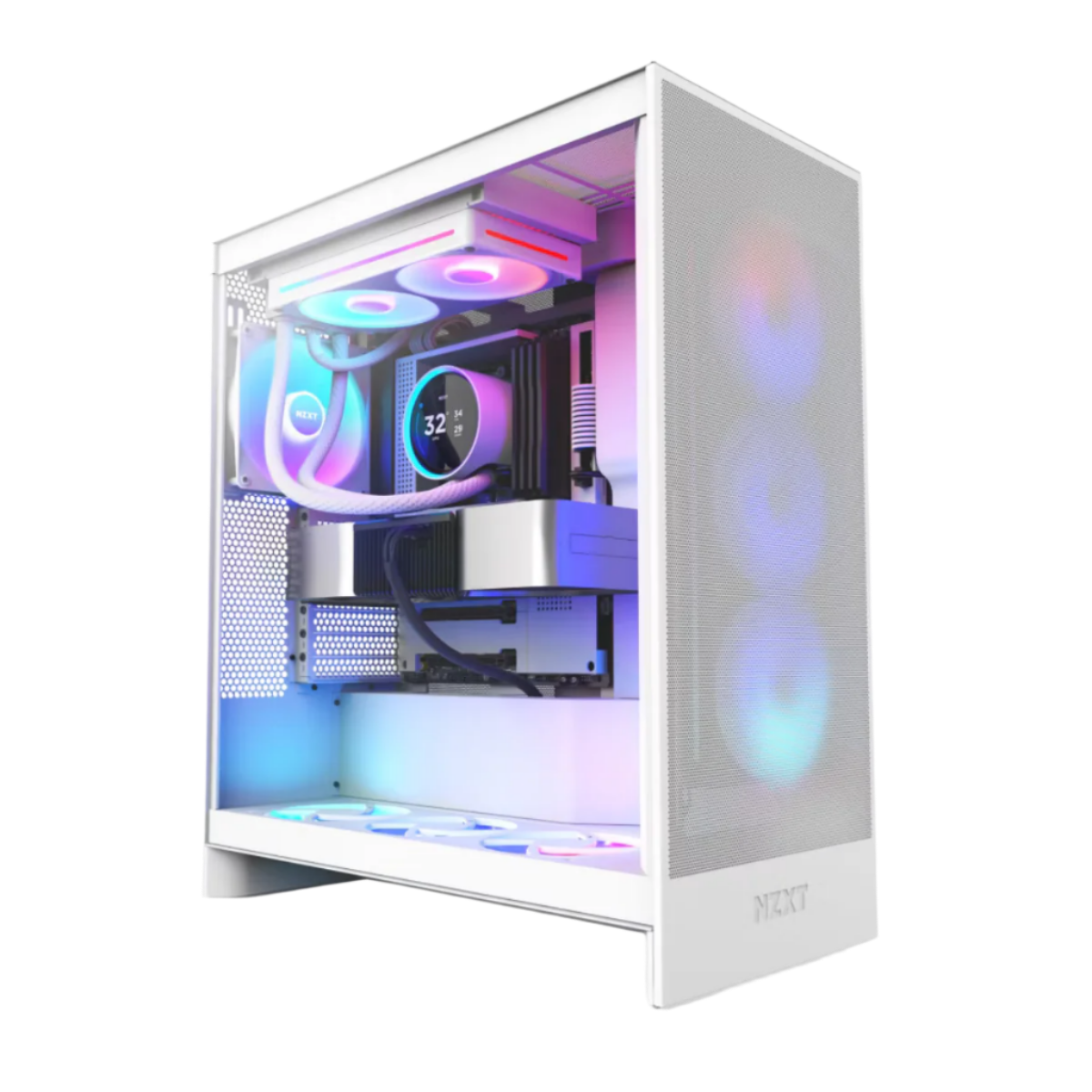 NZXT KRAKEN ELITE 240 RGB AIO LIQUID COOLER W/ LCD DISPLAY, RGB FANS