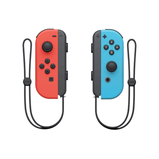NINTENDO SWITCH JOY-CON CONTROLLER NEON RED/NEON BLUE