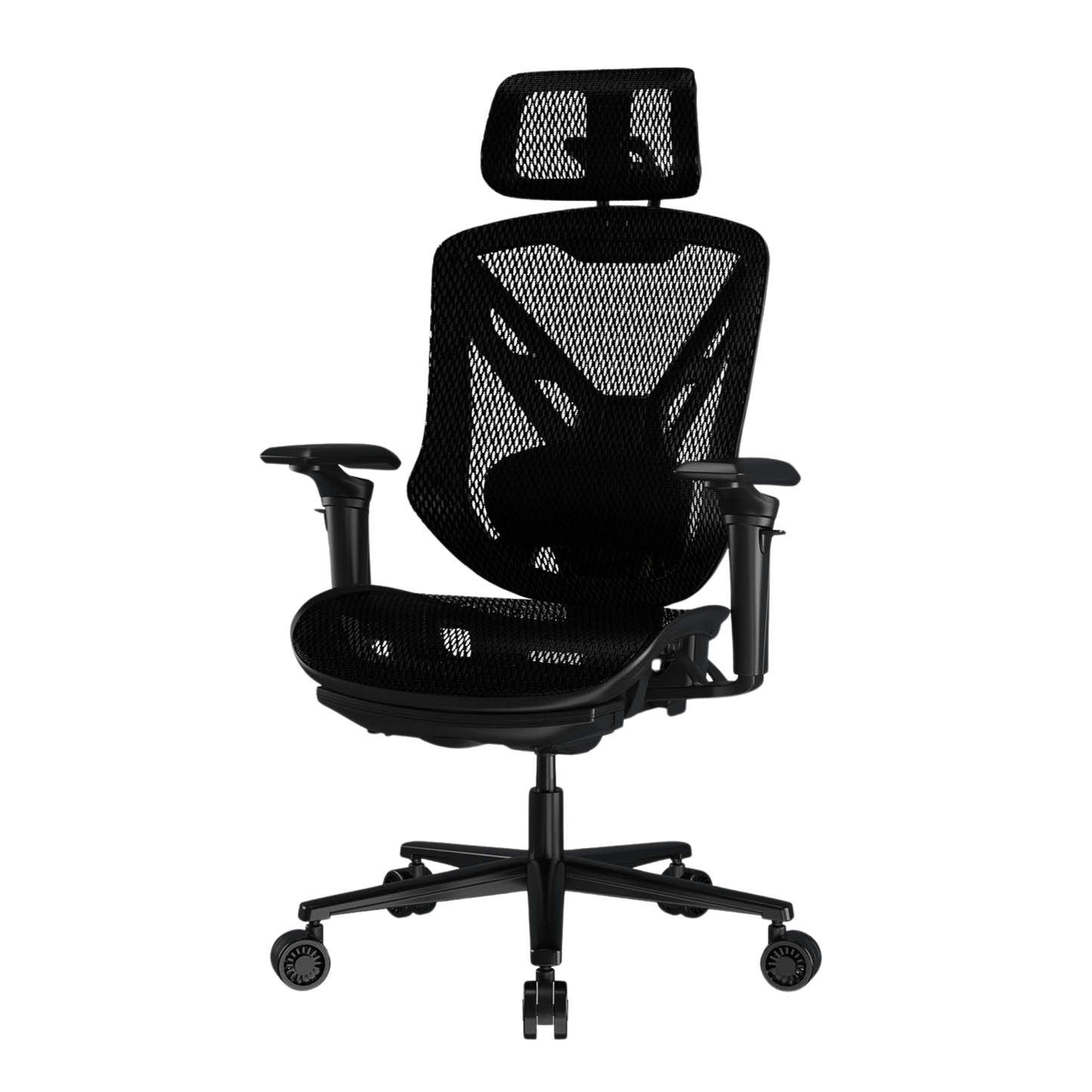 COUGAR SPEEDER ERGONOMIC MESH CHAIR w/ 5-STAR BASE, 3D ARMREST & 3D HEADREST