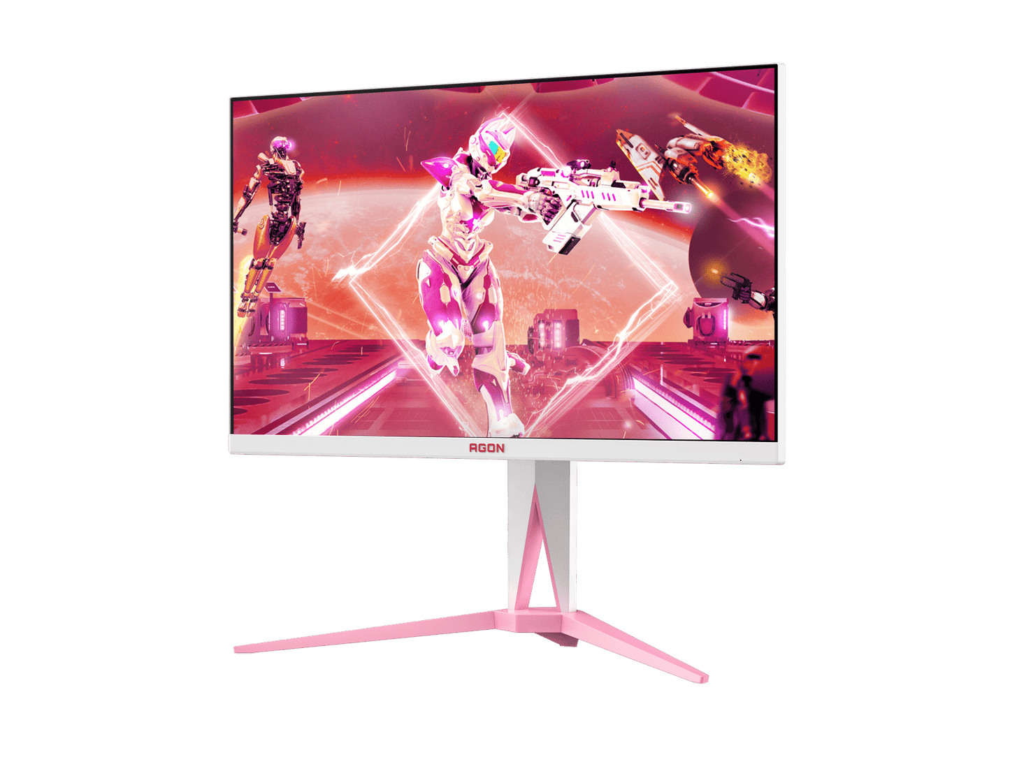 AOC AG275QXW/71 27" QHD LED IPS GAMING MONITOR 0.5MS 180HZ WLMNT W/ HAS (2XHDMI, DP) WHITE
