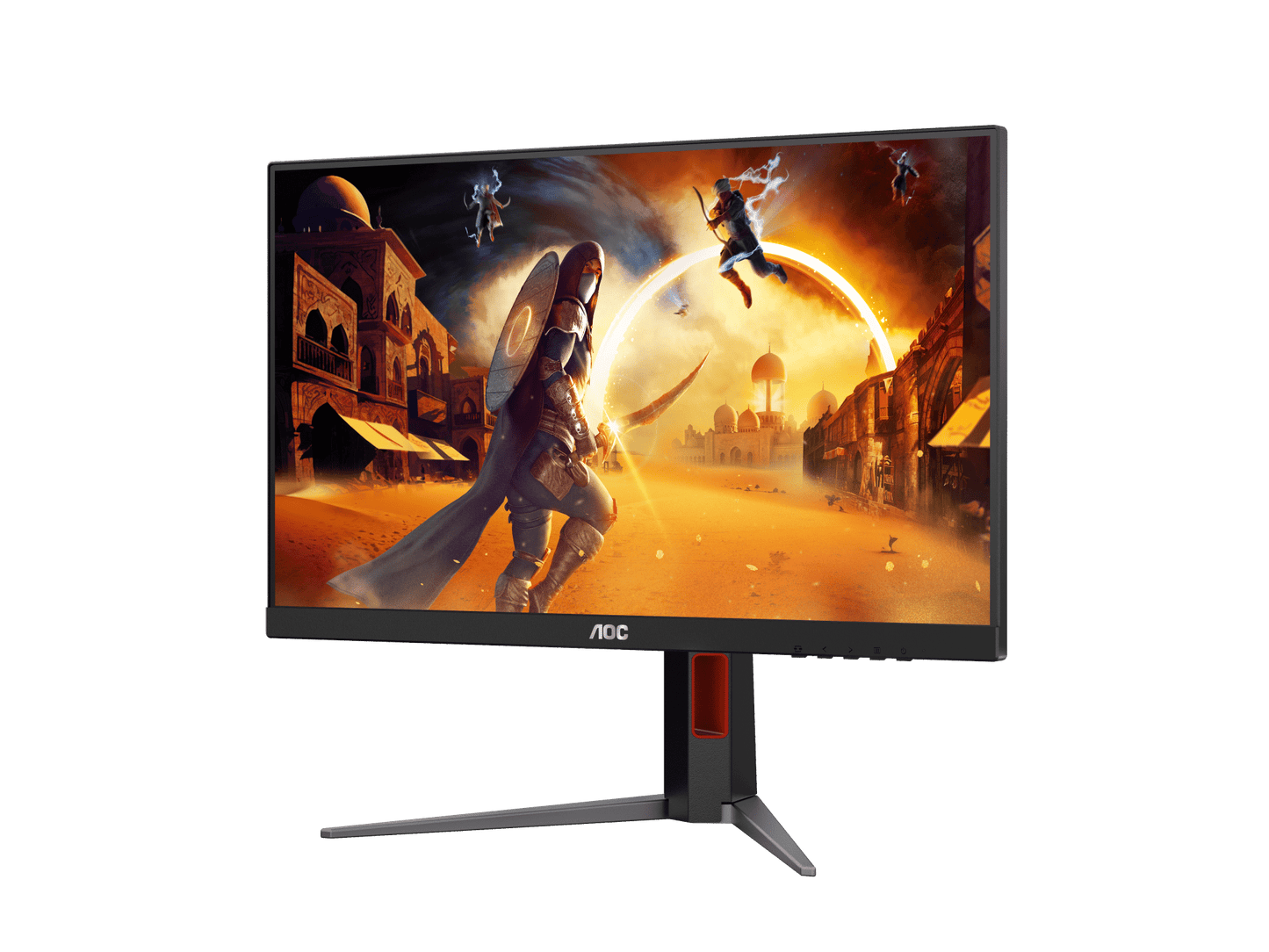 AOC 27G4 27" FHD IPS GAMING MONITOR 180HZ WLMNT W/ HAS (HDMI,DP)