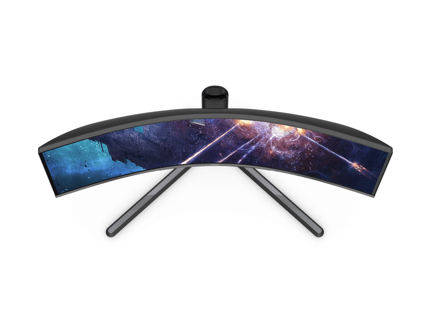 AOC CU34G3S 34" WQHD LED CURVED GAMING MONITOR 1MS 165HZ W/ SPK WLMNT (2XHDMI, 2XDP)