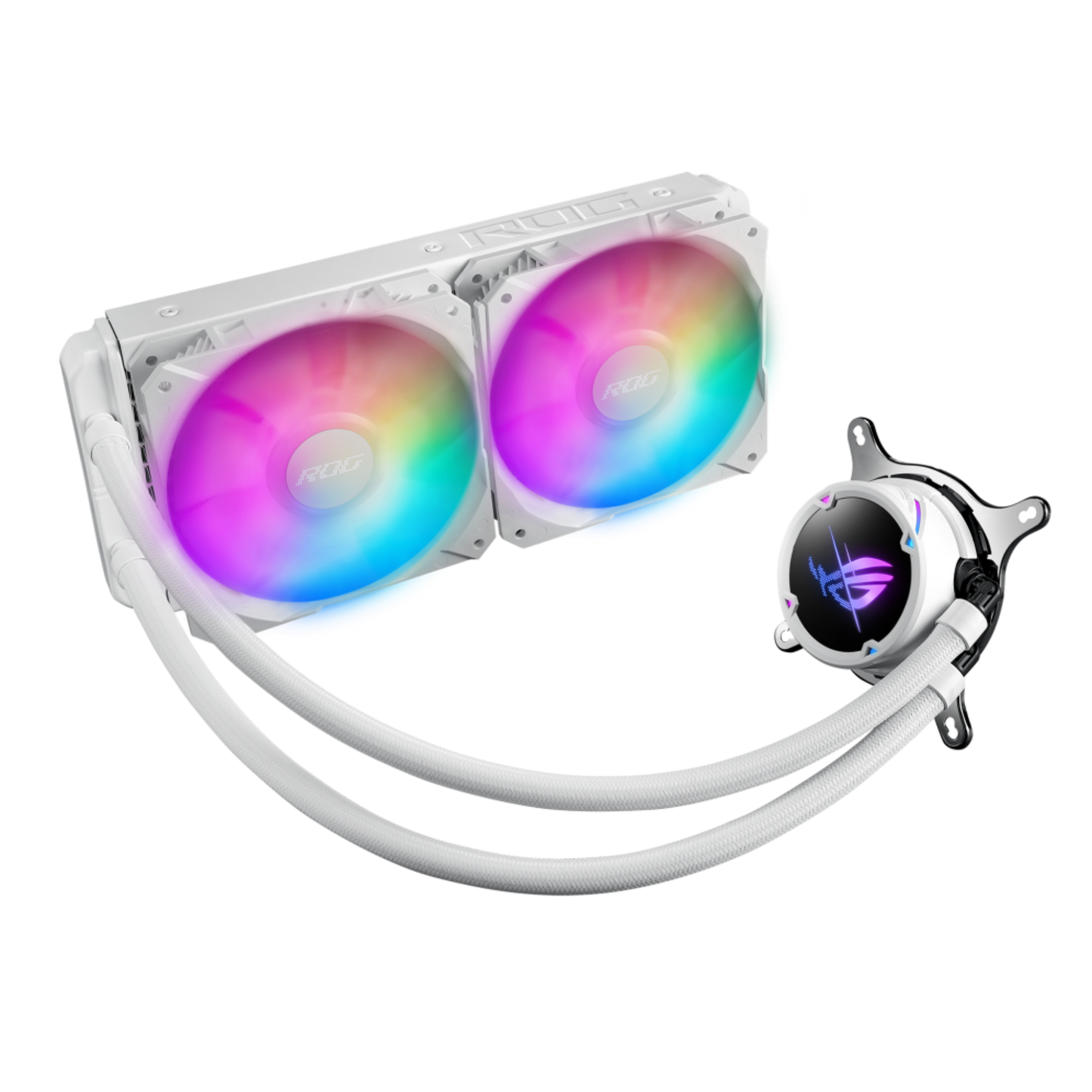 ASUS ROG STRIX LC II 240 ARGB LIQUID CPU COOLER (WHITE)