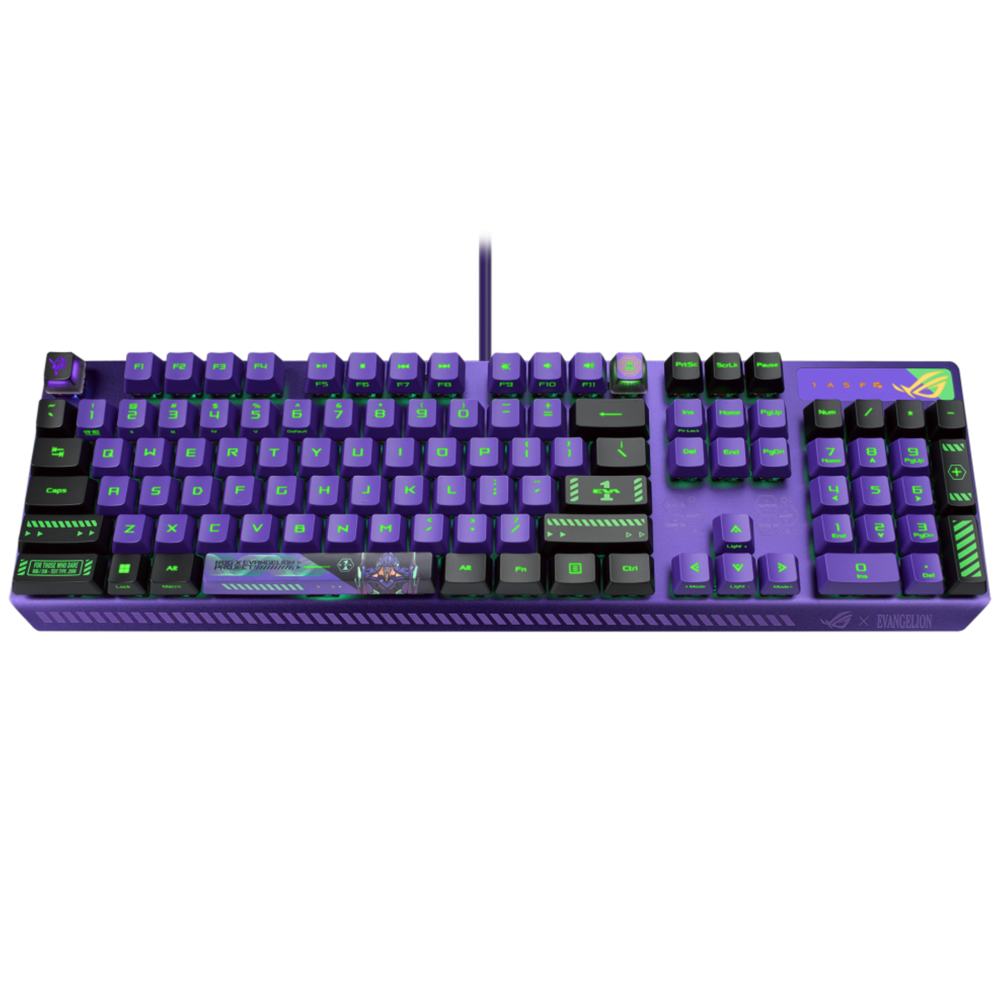 ASUS ROG STRIX SCOPE RX EVA EDITION RGB MECHANICAL GAMING KEYBOARD (RED SWITCH)