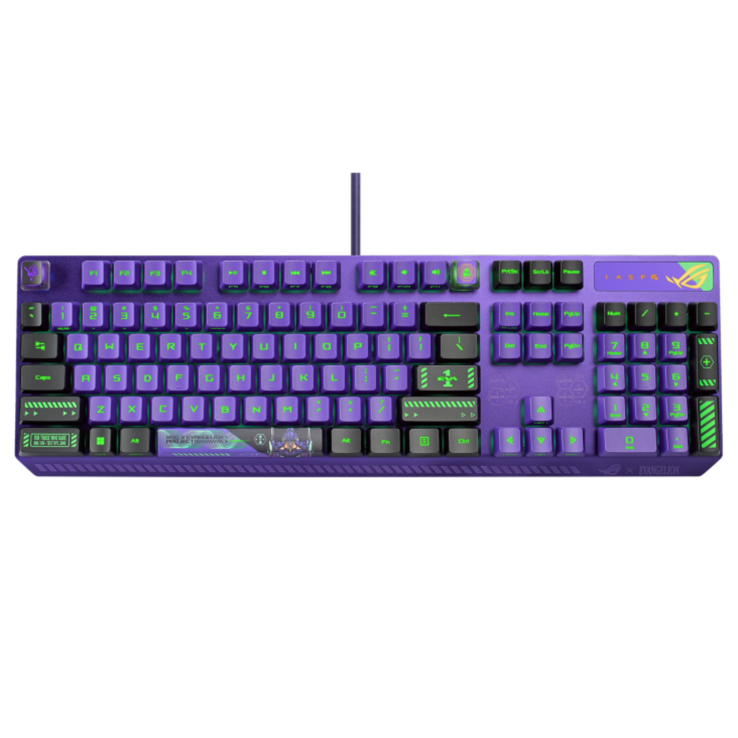 ASUS ROG STRIX SCOPE RX EVA EDITION RGB MECHANICAL GAMING KEYBOARD (RED SWITCH)