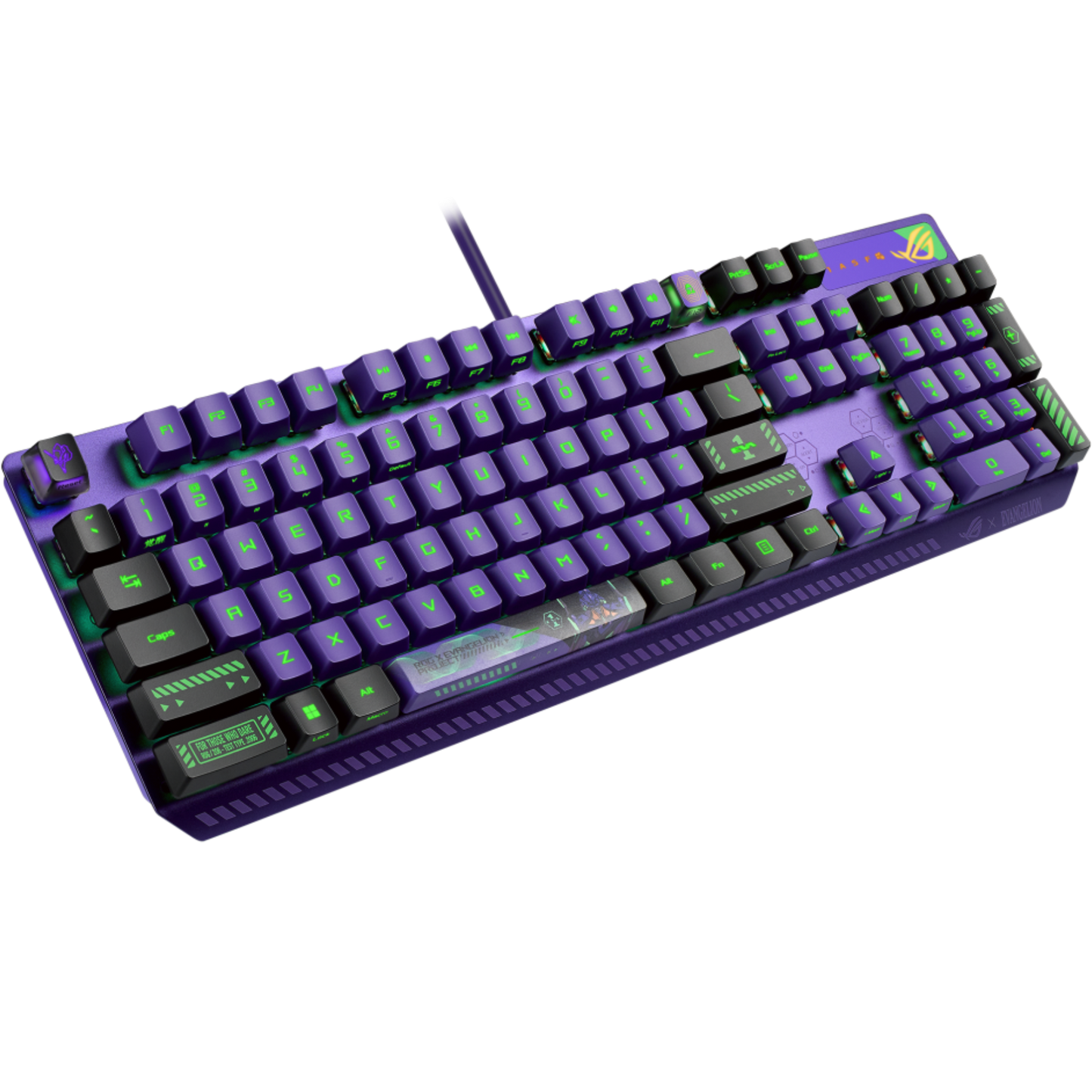ASUS ROG STRIX SCOPE RX EVA EDITION RGB MECHANICAL GAMING KEYBOARD (RED SWITCH)