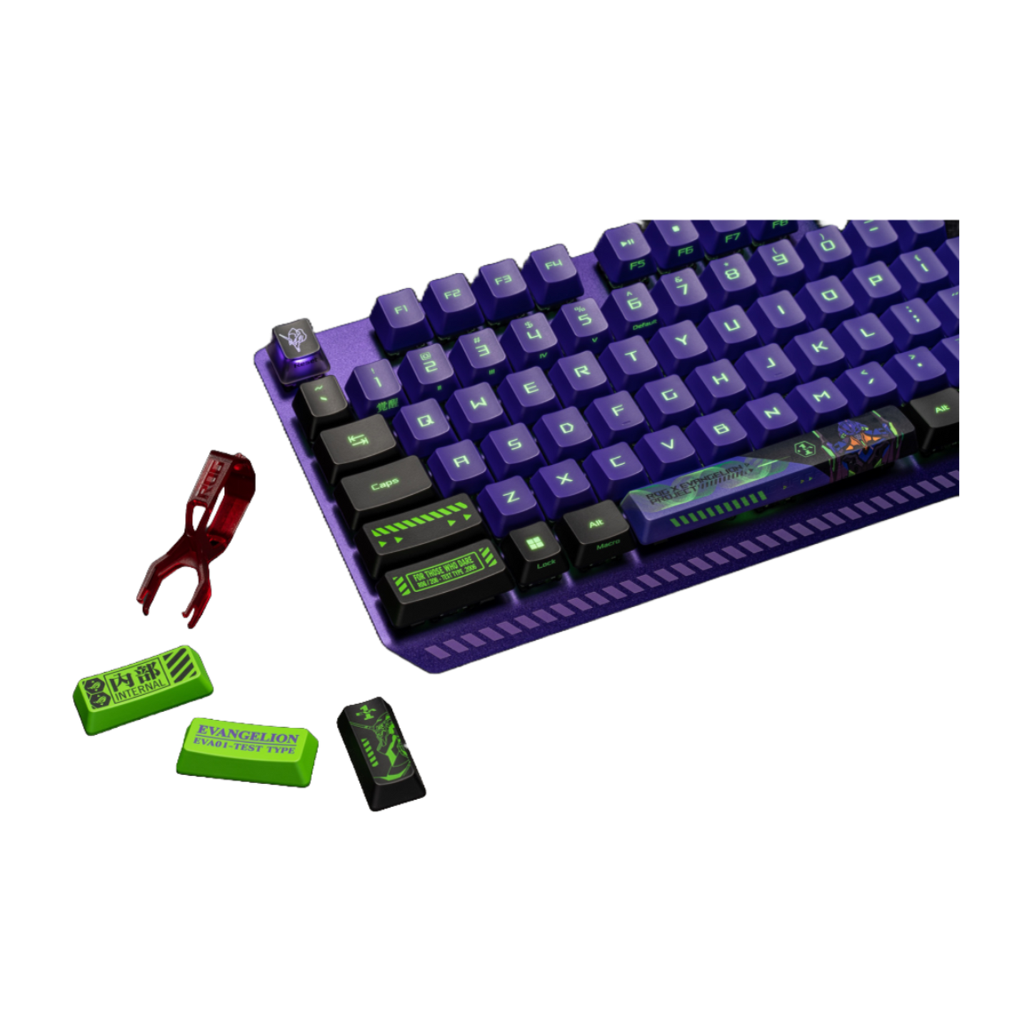 ASUS ROG STRIX SCOPE RX EVA EDITION RGB MECHANICAL GAMING KEYBOARD (RED SWITCH)
