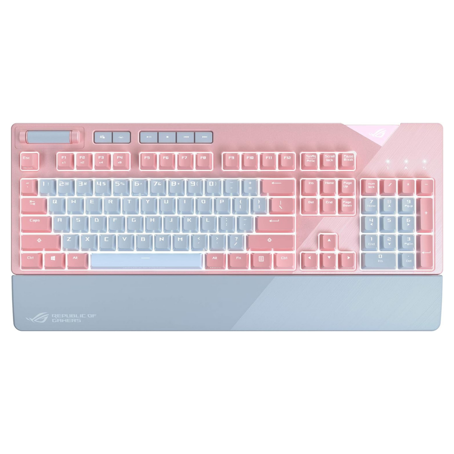 ASUS STRIX FLARE PNK LTD MECHANICAL RGB GAMING KEYBOARD (BLUE SWITCH) - PC Quickbuys