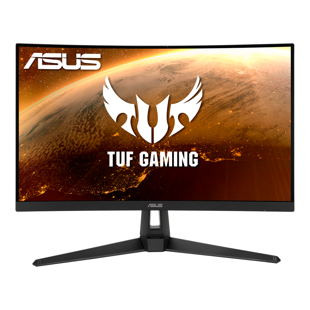 ASUS TUF VG27WQ1B 27" WQHD LED CURVED GAMING MONITOR 165HZ 1MS W/ SPK WLMNT (2XHDMI, DP)
