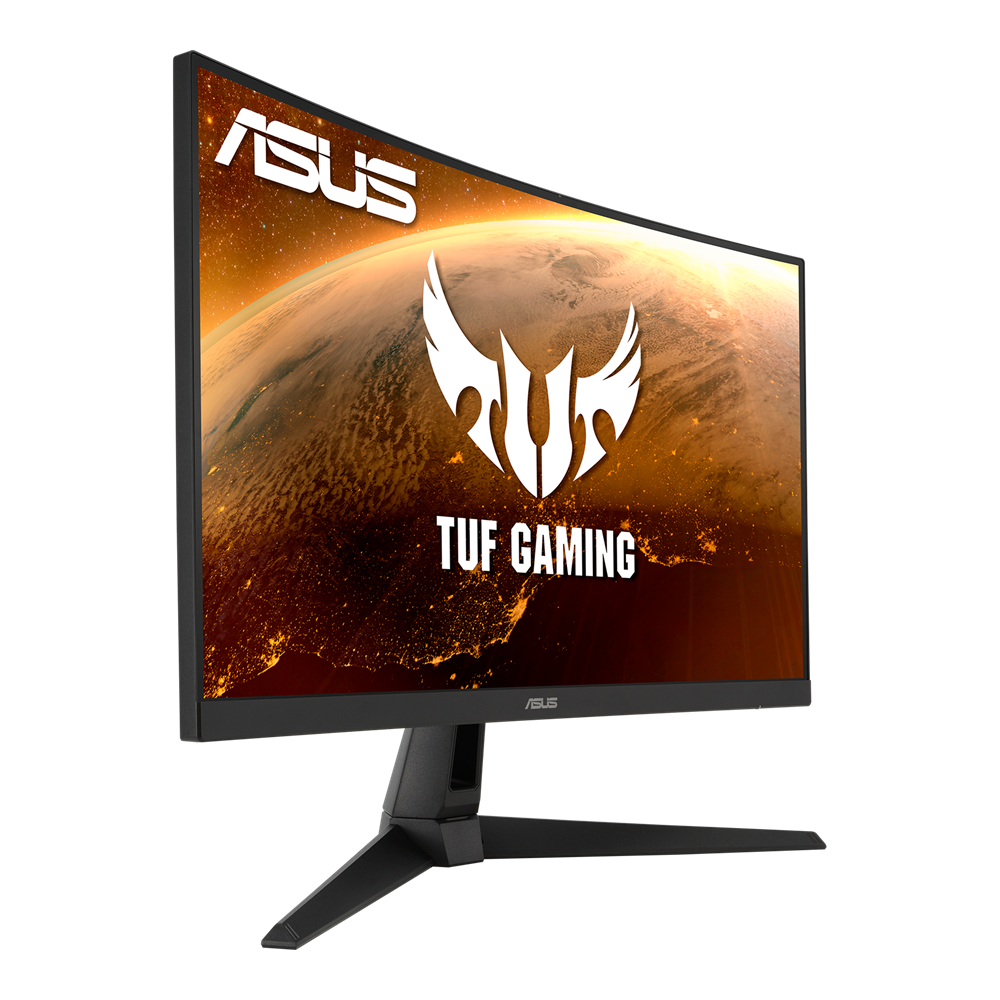 ASUS TUF VG27WQ1B 27" WQHD LED CURVED GAMING MONITOR 165HZ 1MS W/ SPK WLMNT (2XHDMI, DP)