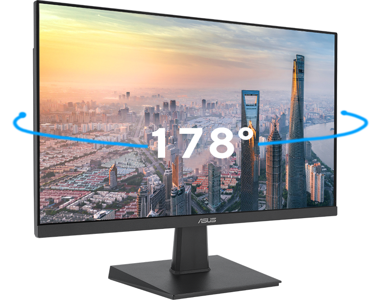ASUS VA24EHF 23.8" WIDE FHD LED IPS MONITOR 100HZ WLMNT (DB15, HDMI)