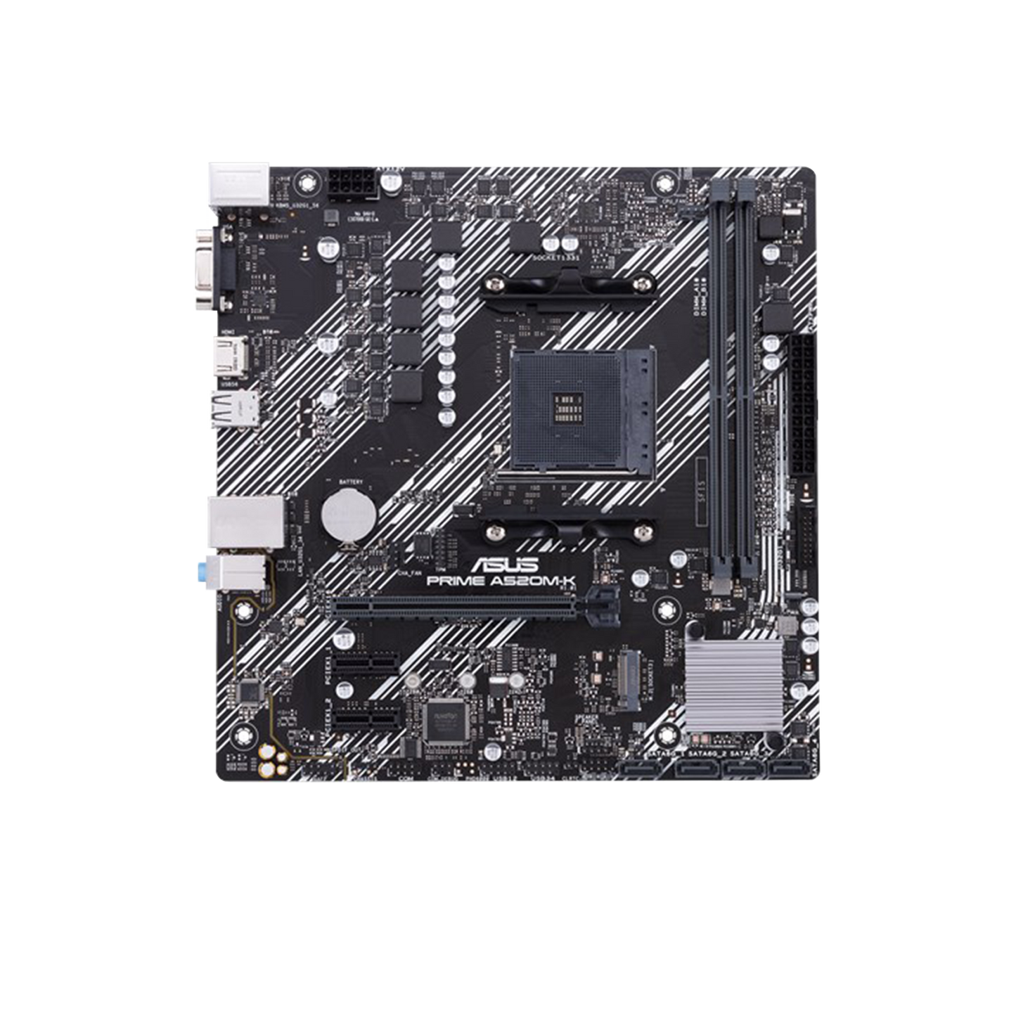 ASUS PRIME A520M-K/CSM 2DDR4 M.2 MOTHERBOARD (DB15, HDMI)