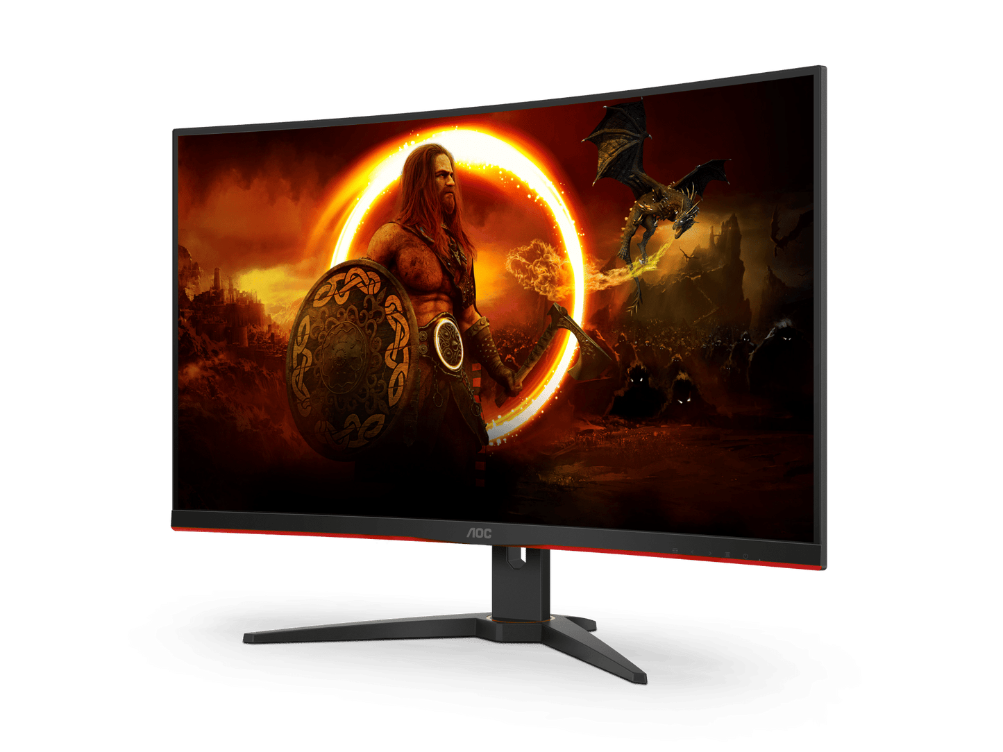 AOC C32G2ZE2 31.5" FHD CURVE GAMING MONITOR 0.5MS 250HZ WLMNT (2XHDMI, DP)