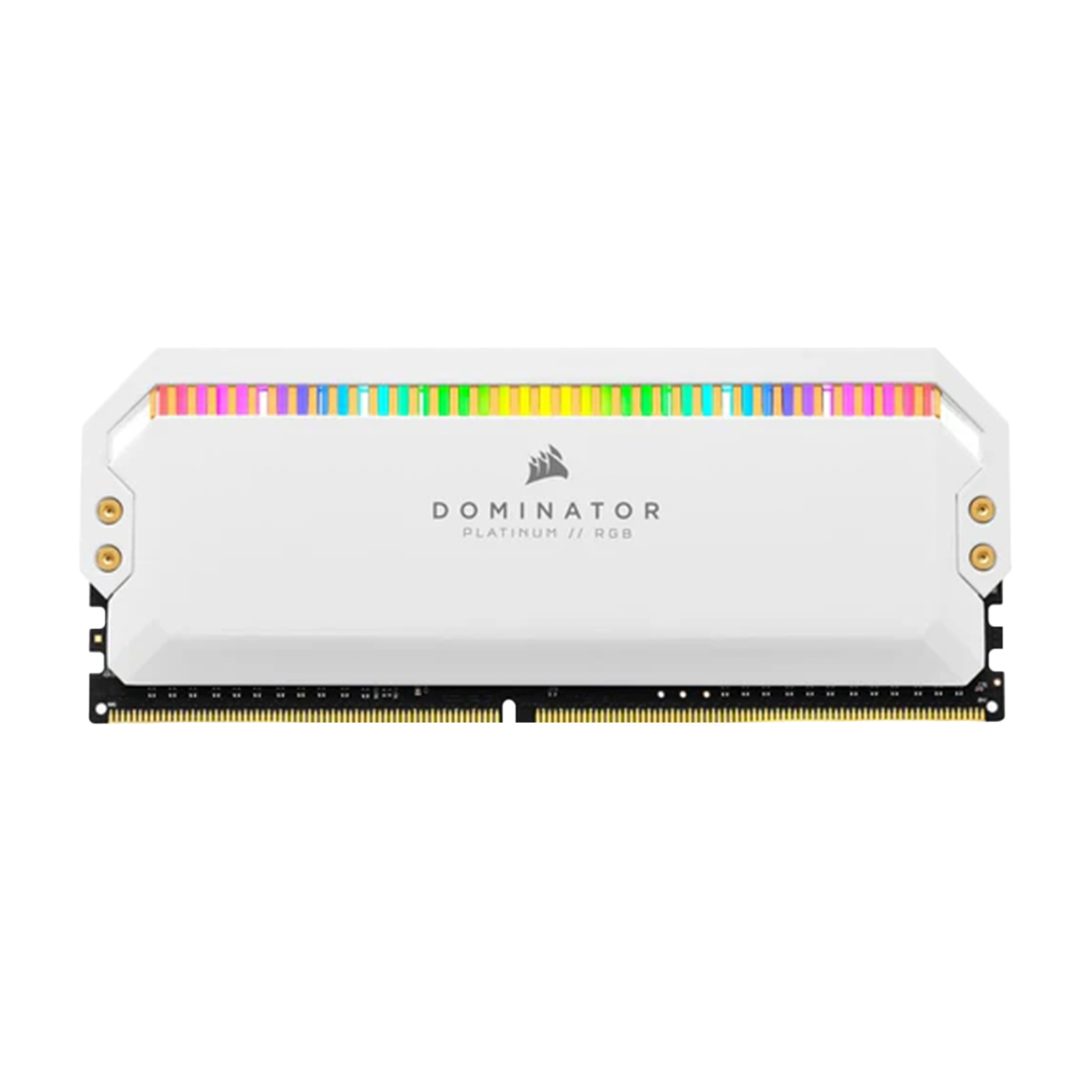 CORSAIR 16GB (2X8GB) DDR4-3200 DOMINATOR PLATINUM RGB (CMT16GX4M2E3200C16W) WHITE - PC Quickbuys
