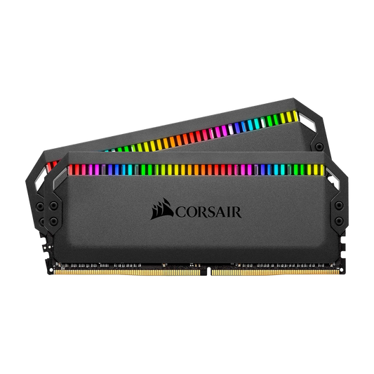 CORSAIR 64GB (2X32GB) DDR4-3200 DOMINATOR PLATINUM RGB (CMT64GX4M2C3200C16) - PC Quickbuys