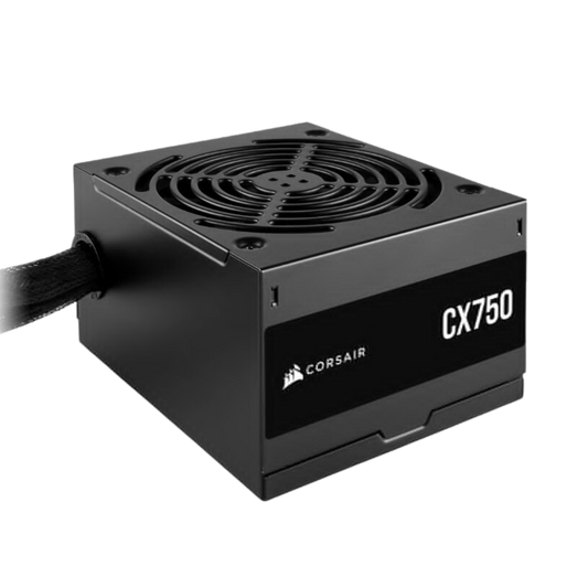 CORSAIR CX750 ATX 750W 1X140MM FAN, 6SATA, 80PLUS-BRONZE - PC Quickbuys