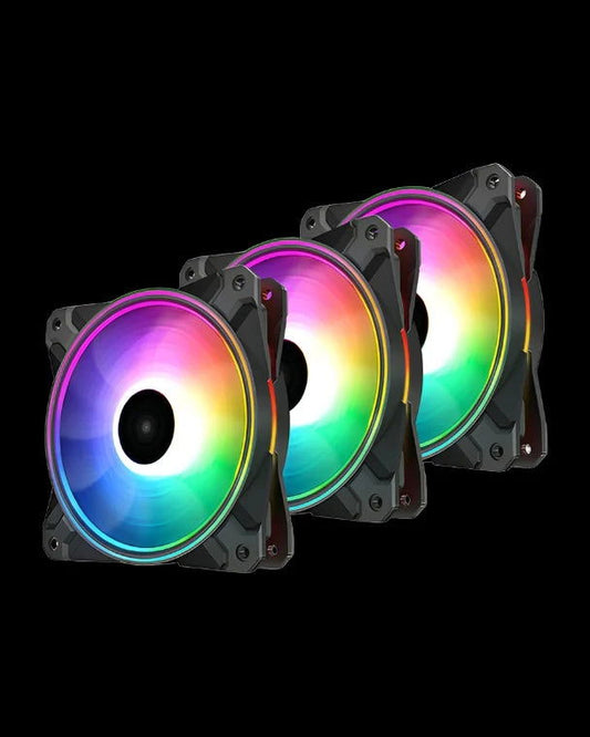 DEEPCOOL FC120 ARGB 120MM FAN (BLACK) - PC Quickbuys