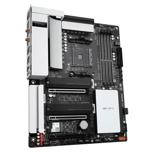 GIGABYTE B550 VISION D-P 4DDR4 2XM.2 MOTHERBOARD (HDMI, DP) WIFI+BT