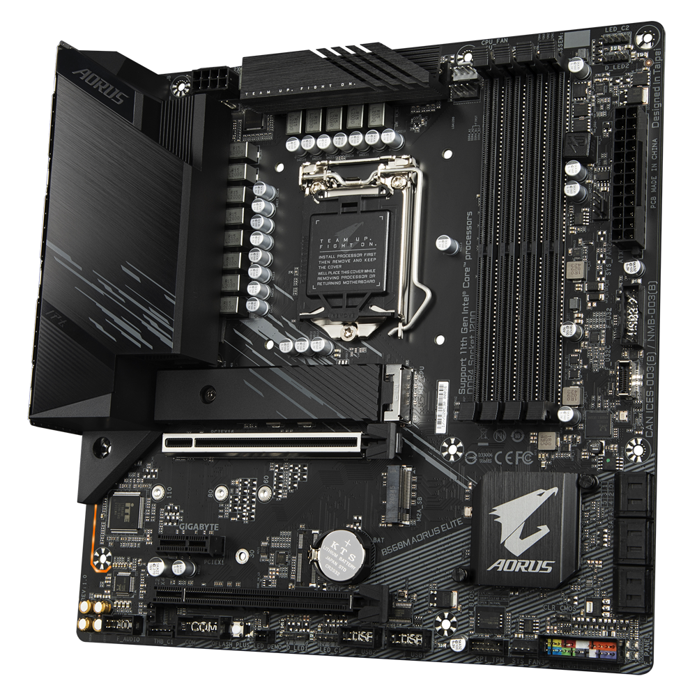 GIGABYTE B560M AORUS ELITE 4DDR4 2XM.2 MOTHERBOARD (HDMI, DP)