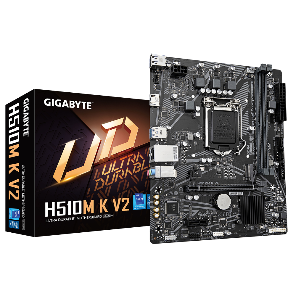 GIGABYTE H510M K V2 2DDR4 M.2 MOTHERBOARD (HDMI)