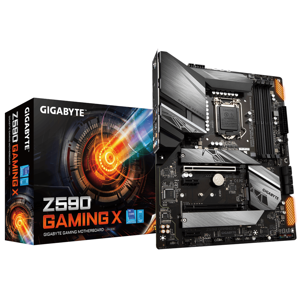GIGABYTE Z590 GAMING X 4DDR4 3XM.2 MOTHERBOARD (DP)