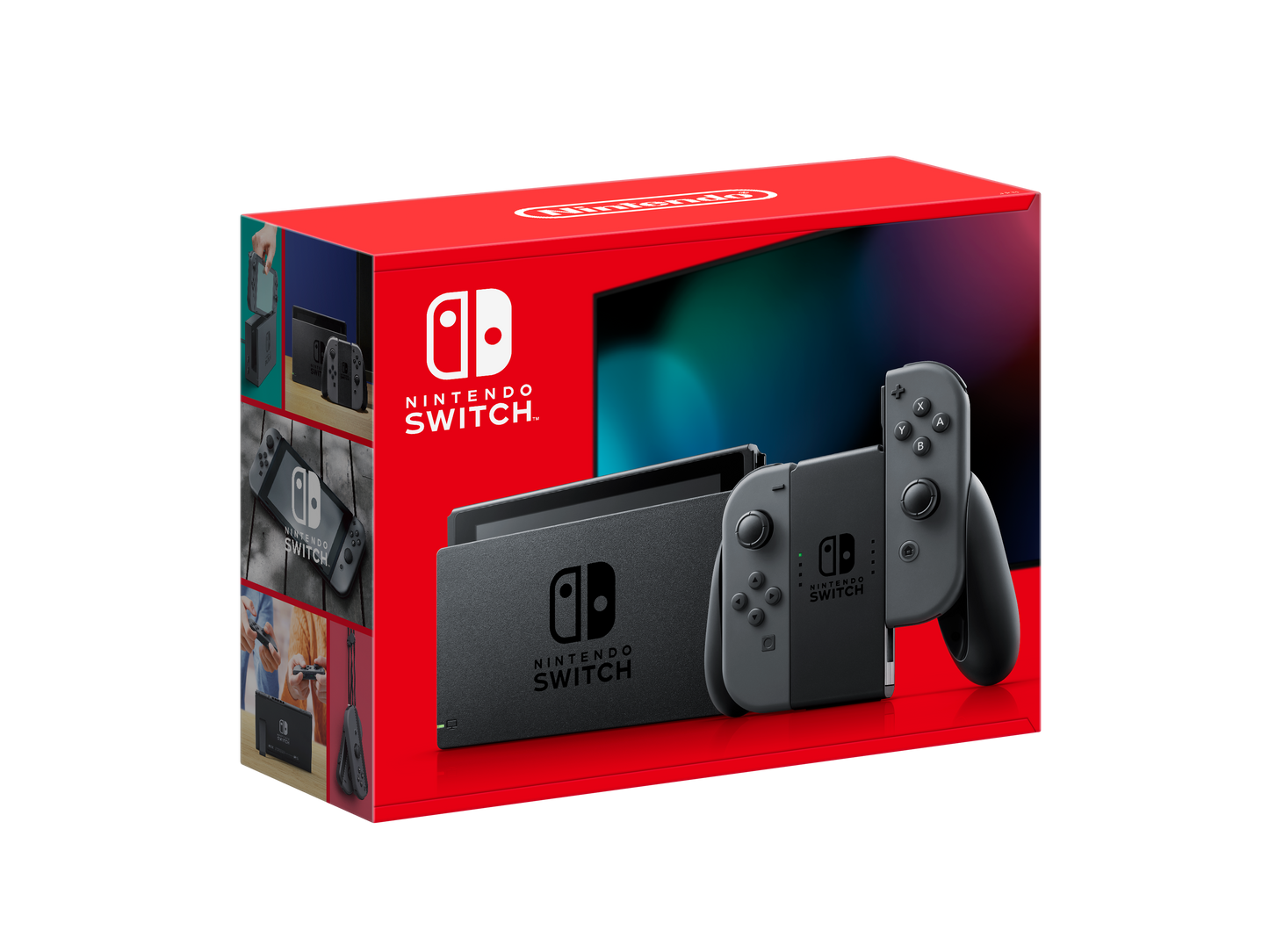 NINTENDO SWITCH W/ GRAY JOYCON