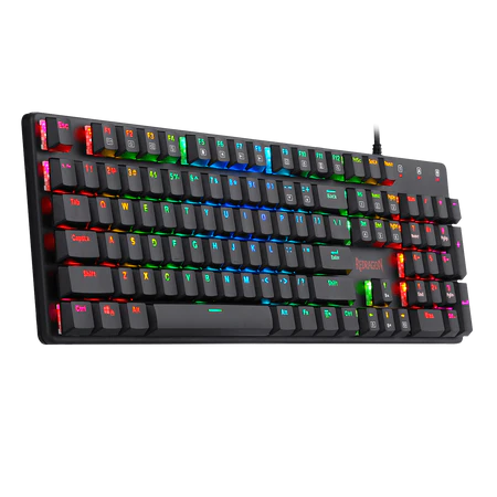 REDRAGON SHRAPNEL RGB MECHANICAL GAMING KEYBOARD (BLUE SWITCH)