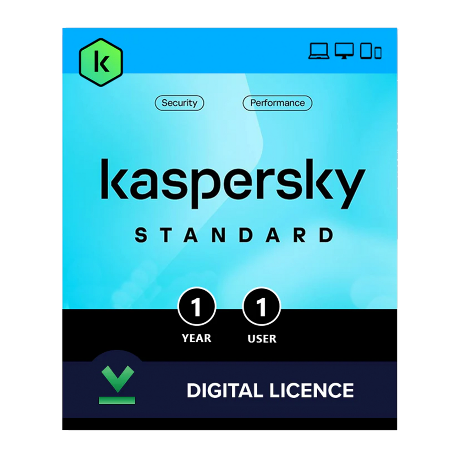 KASPERSKY STANDARD 1-YEAR, 1-DEVICE - PC Quickbuys