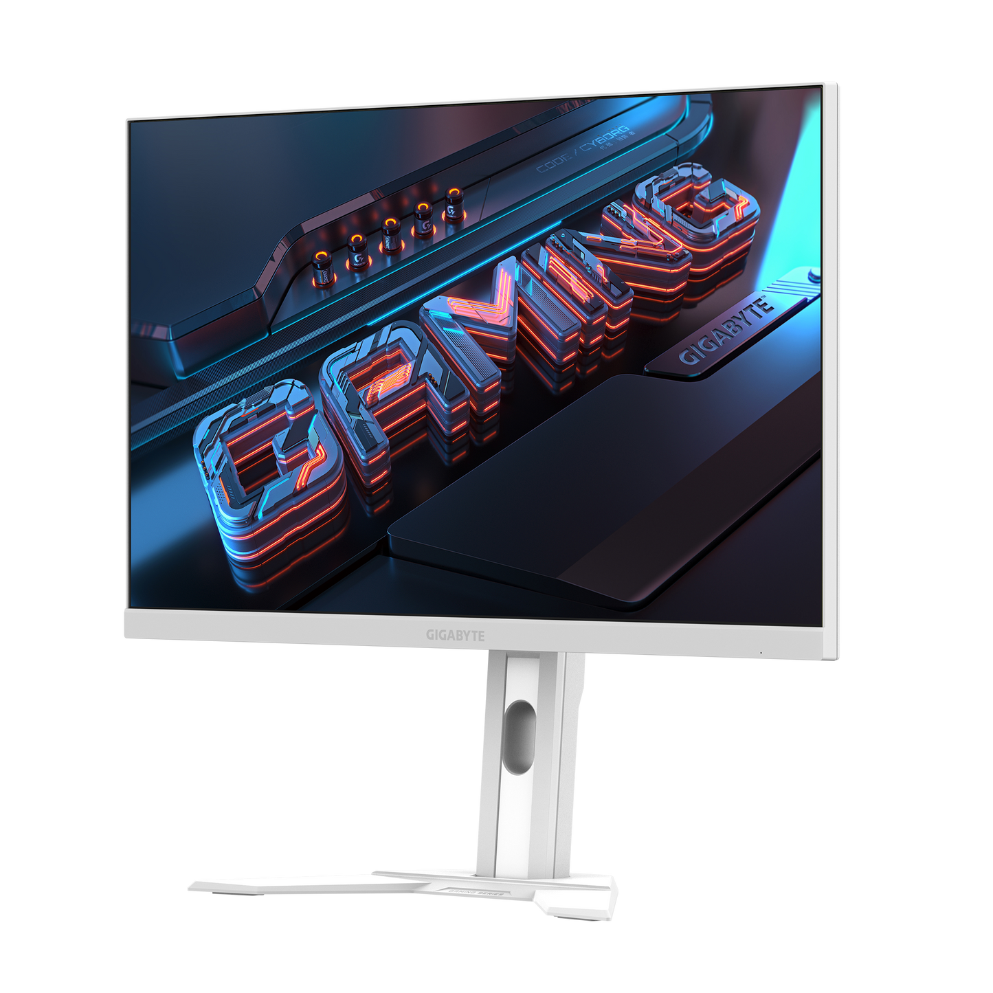 GIGABYTE M27QA ICE 27" QHD LED IPS KVM GAMING MONITOR 1MS 180HZ (2XHDMI, DP, USB-C)