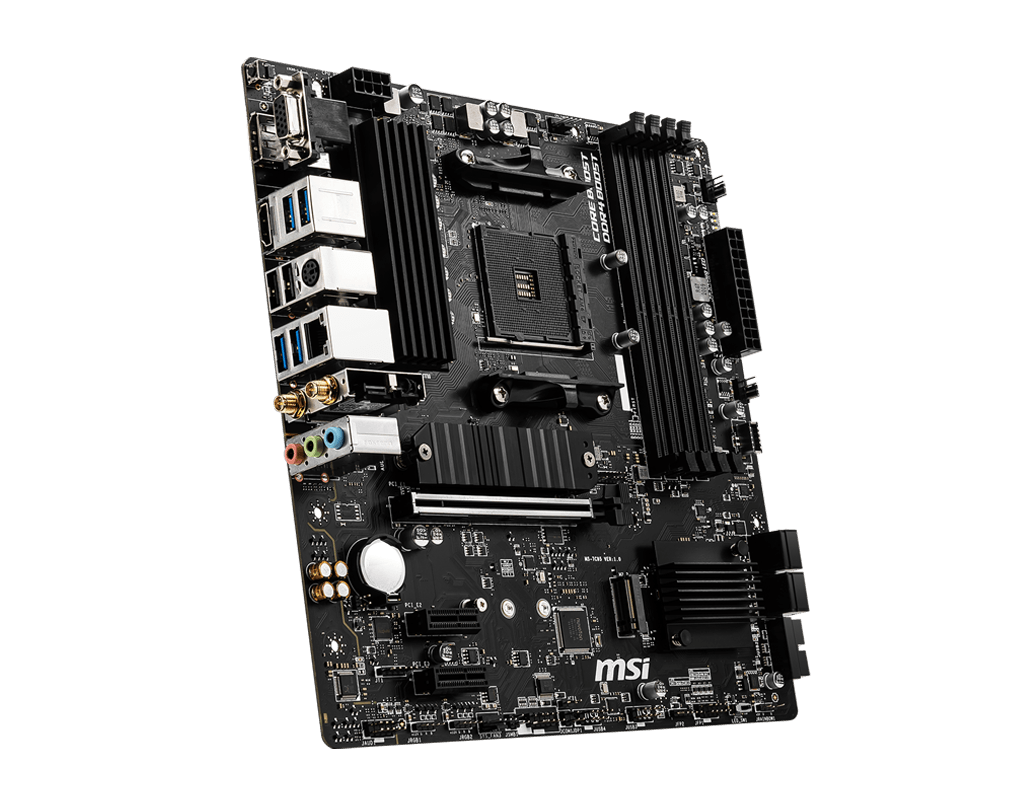 MSI B550M PRO-VDH WIFI 4DDR4 2XM.2 MOTHERBOARD (DB15, HDMI, DP) WIFI+BT