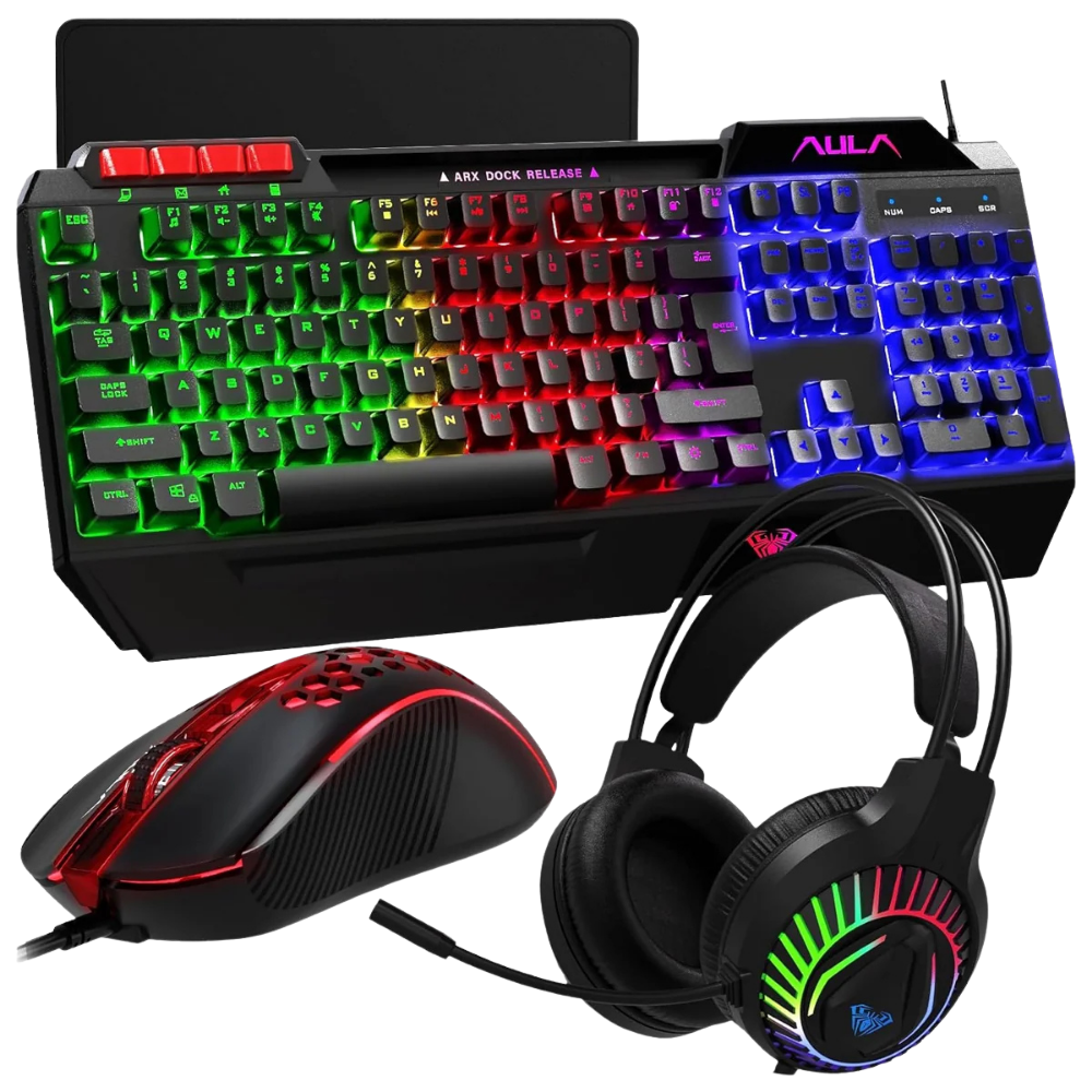 AULA T650 4IN1 BUNDLE (KEYBOARD+MOUSE+HEADSET+MOUSEPAD)