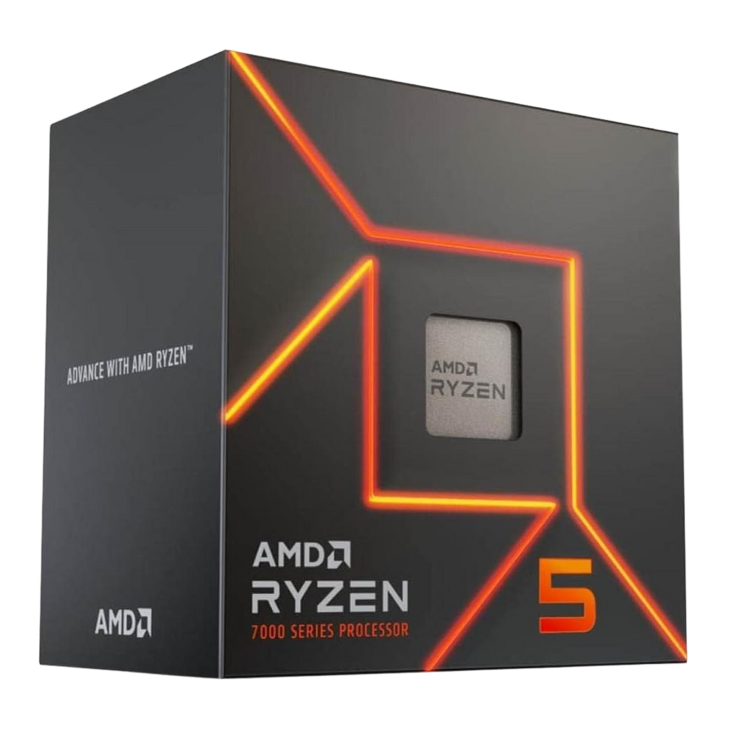 AMD RYZEN 5 7600 3.8GHZ 6CORE/12THREAD/65W (AM5) W/ FAN