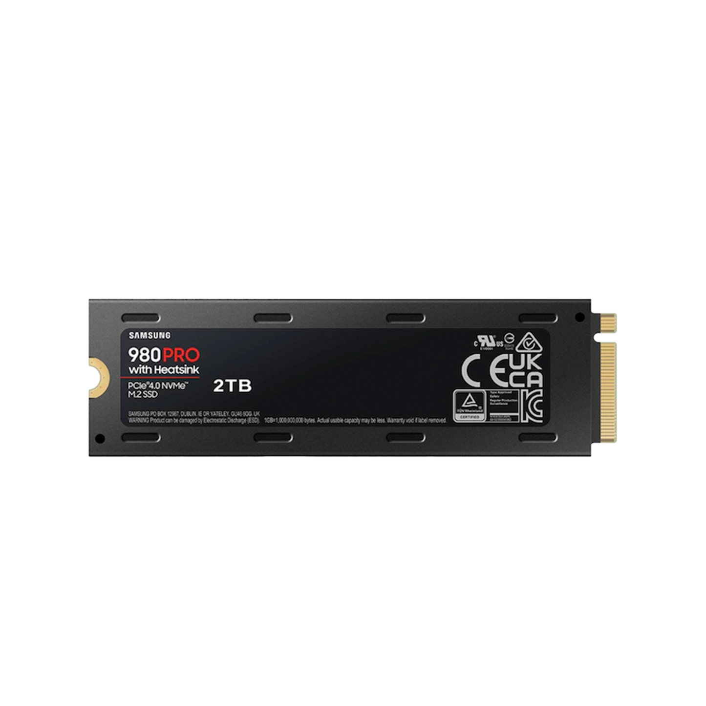 SAMSUNG 2TB M.2 PCIE SSD 980 PRO WITH HEATSINK (MZV8P2T0CW) - PC Quickbuys