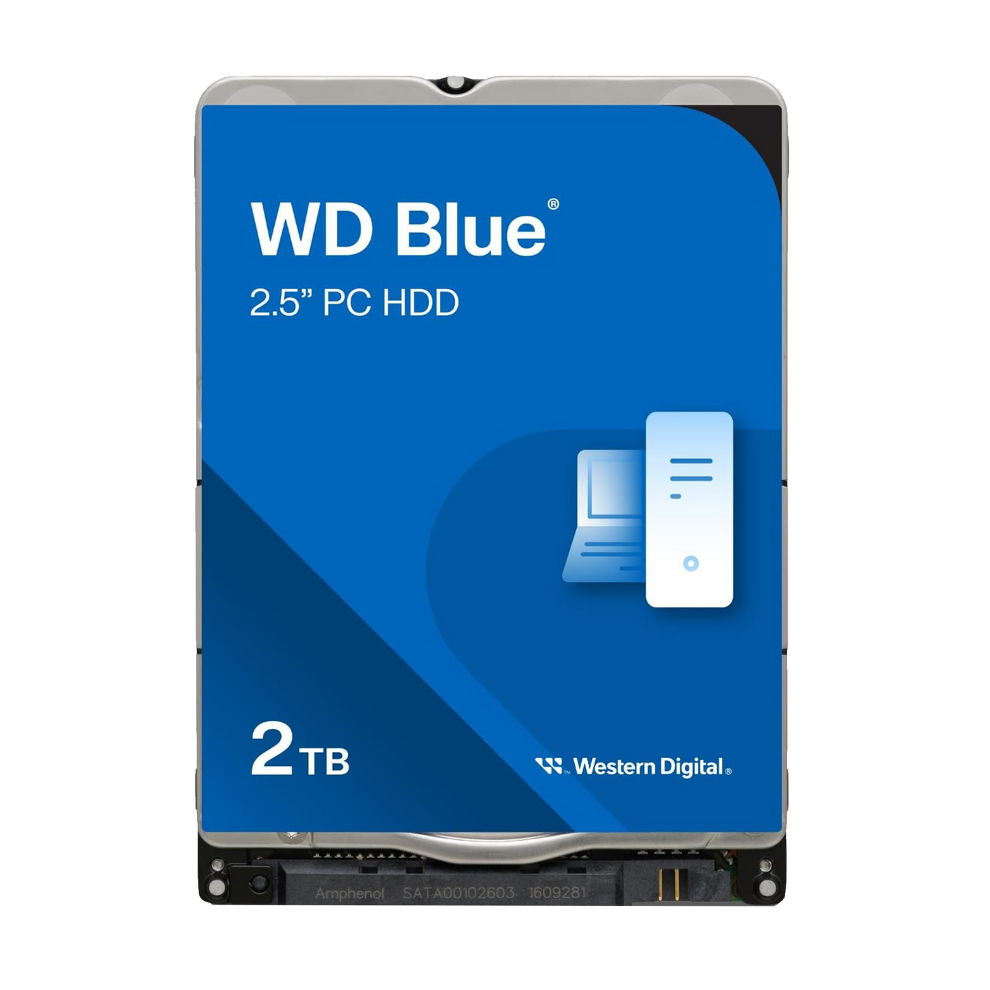 WESTERN DIGITAL 2.0TB BLUE 2.5" (WD20SPZX) 128MB SATA 6GB/S - PC Quickbuys