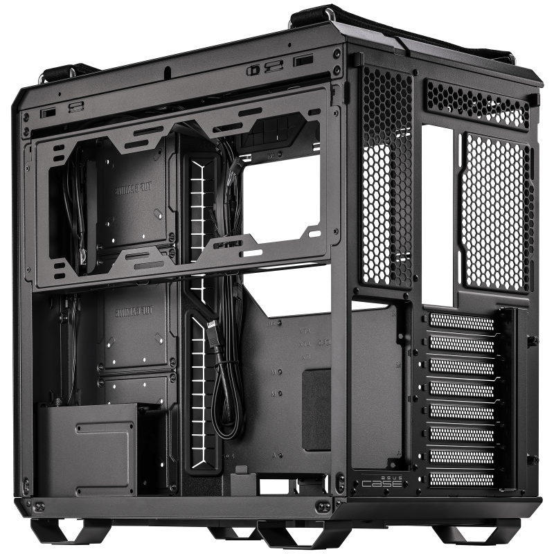 ASUS GT502 TUF GAMING MID TOWER CASE W/ TEMPERED FRONT & SIDE - PC Quickbuys