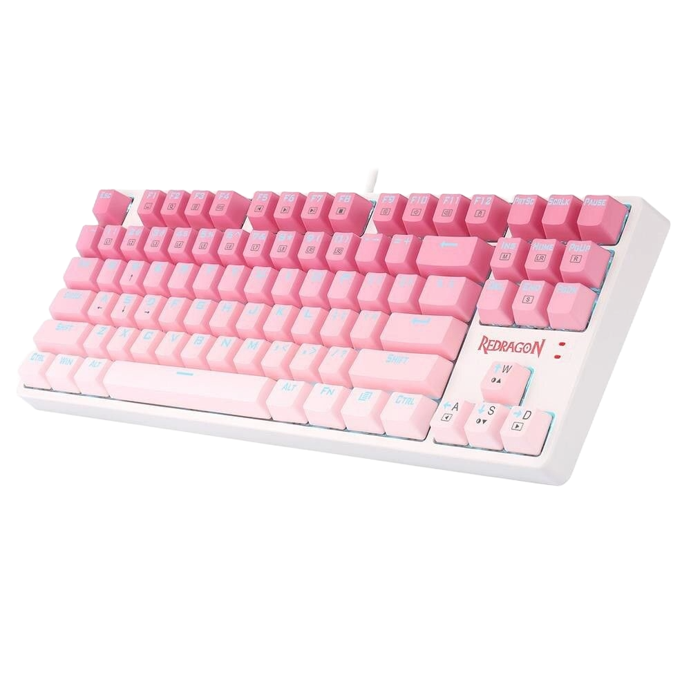 REDRAGON DAKSA MECHANICAL GAMING KEYBOARD (RED SWITCH) GRADIENT PINK