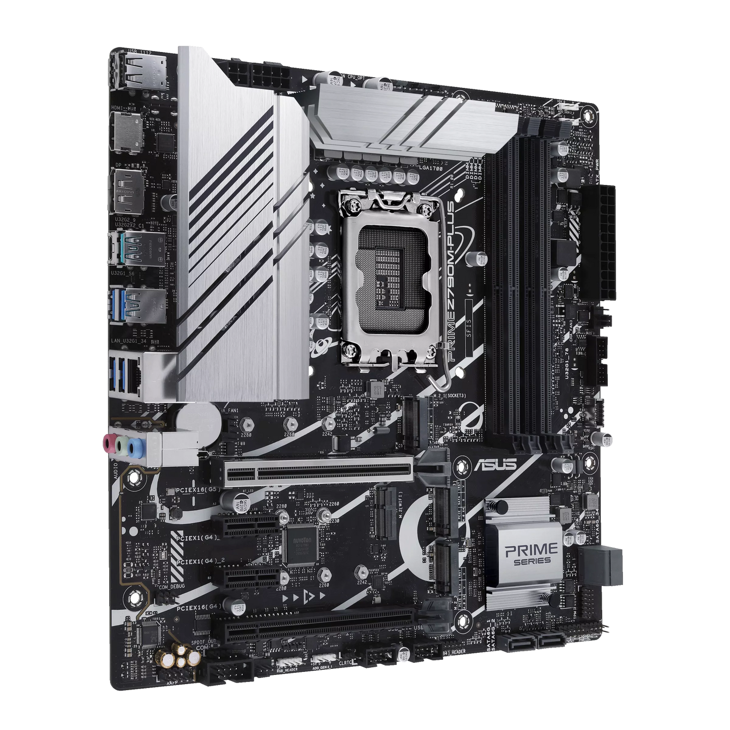 ASUS PRIME Z790M-PLUS-CSM 4DDR5 3XM.2 MOTHERBOARD (HDMI, DP)
