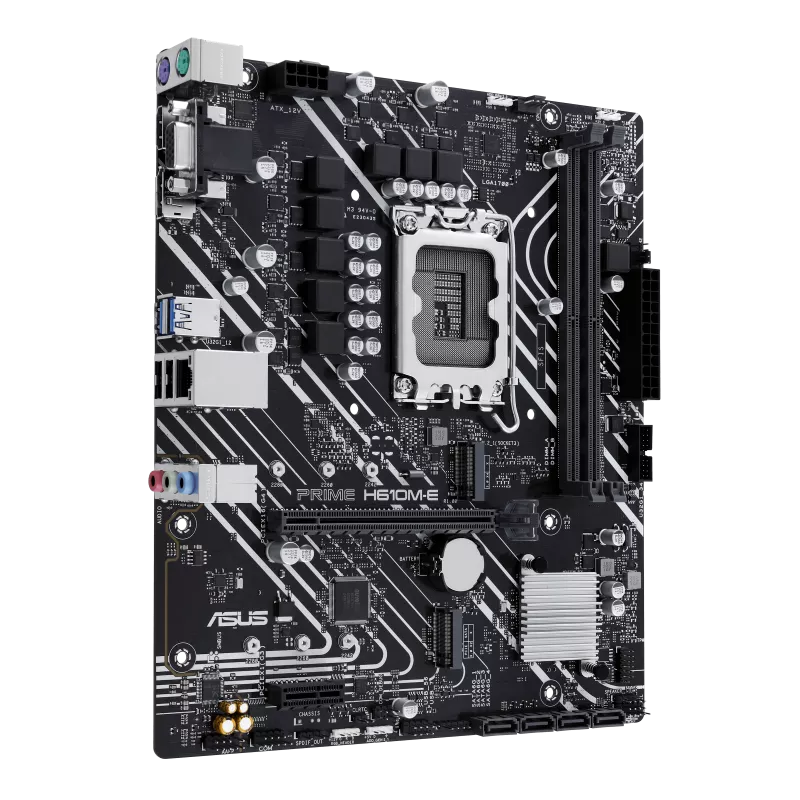 ASUS PRIME H610M-E 2DDR5 2XM.2 MOTHERBOARD (DP, VGA, HDMI)