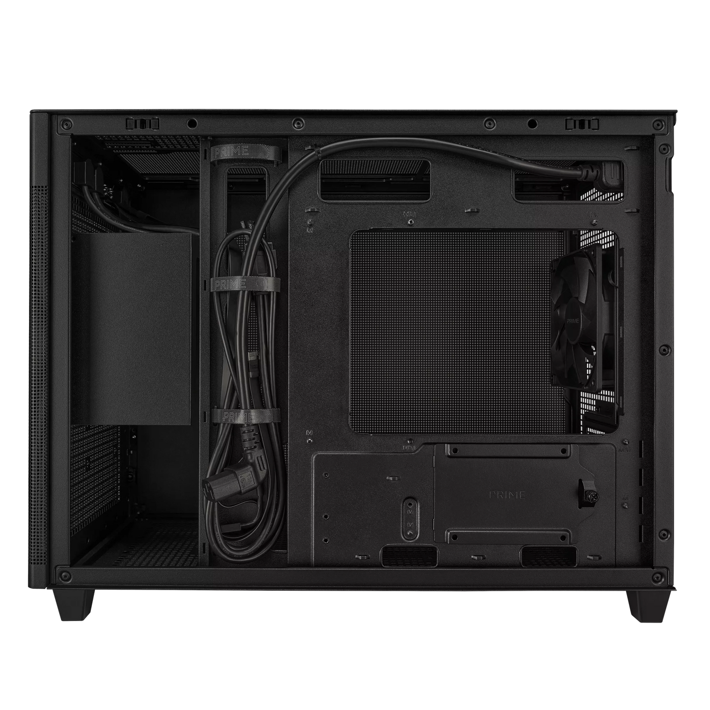 ASUS PRIME AP201 MICROATX MESH CASE W/ 1FAN (BLACK)