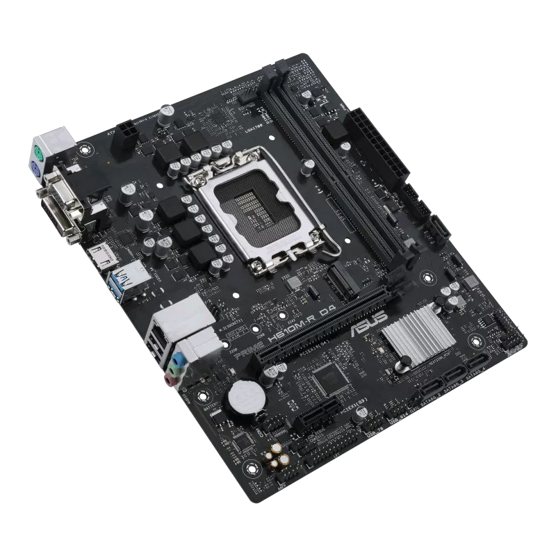 ASUS PRIME H610M-R D4 2DDR4 M.2 MOTHERBOARD (HDMI, DB15, DVI)