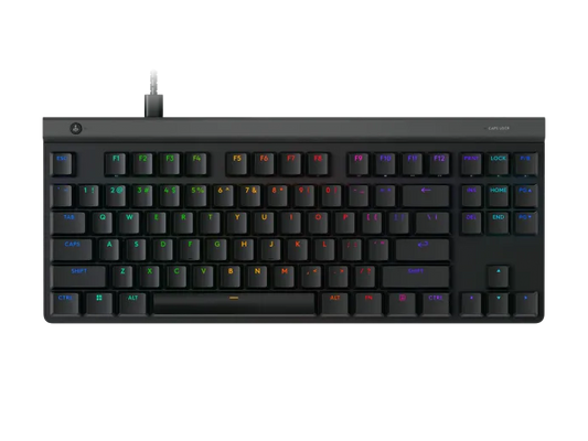 LOGITECH G515 TKL WIRED LOW PROFILE MECHANICAL GAMING KEYBOARD - TACTILE (BLACK)