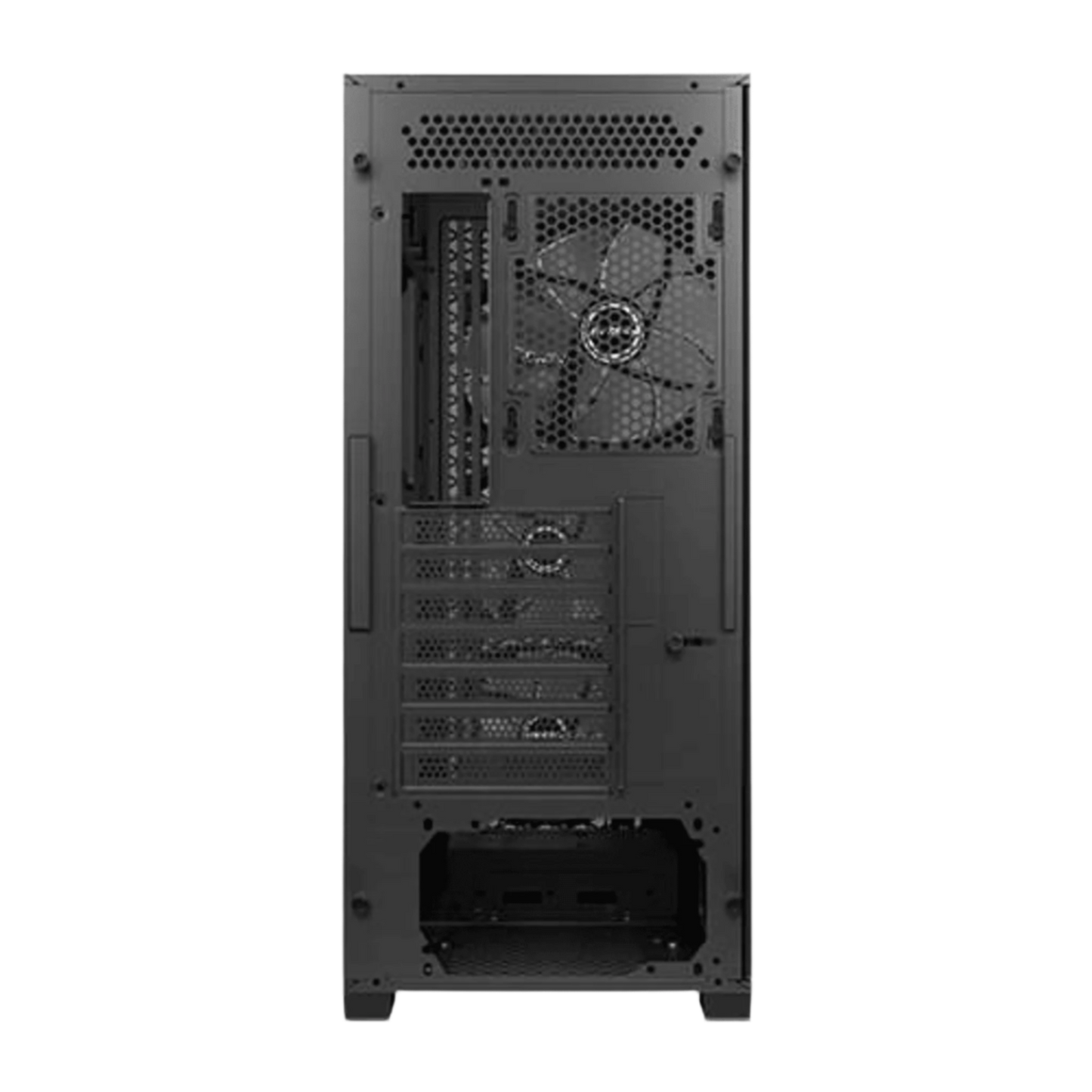 ANTEC AX90 MID TOWER CASE W/ TEMPERED GLASS SIDE PANEL, 4 RGB FANS (BLACK)
