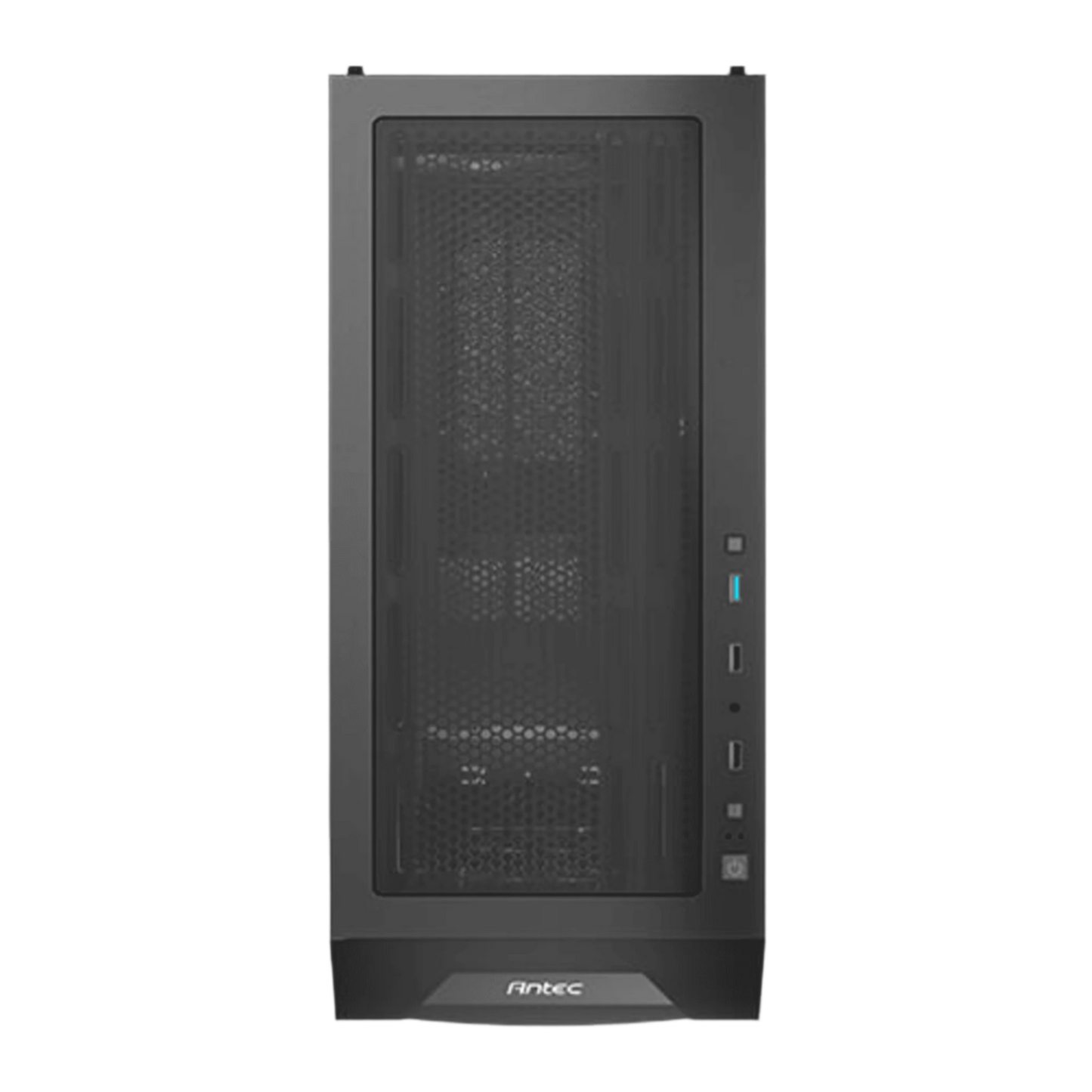 ANTEC AX90 MID TOWER CASE W/ TEMPERED GLASS SIDE PANEL, 4 RGB FANS (BLACK)